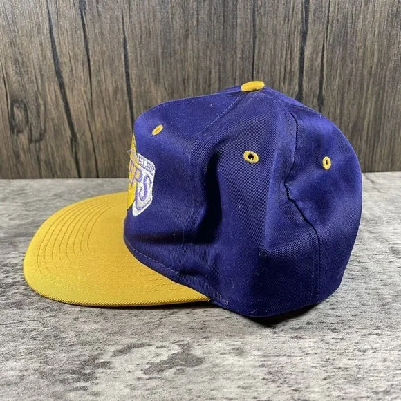 Vintage C Competitor LOS ANGELES LAKERS Adjustable Snap Back Cap - Picture 4 of 9